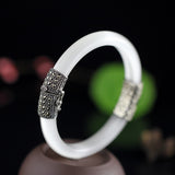 925 Sterling Silver with Masai Stone