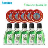 10pcs/Set Red Tiger Balm Refreshing Oil