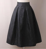 Summer Style Vintage Skirt High Waist