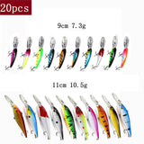 TUYA Fishing Set Wobblers Fishing Lure Set