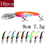 TUYA Fishing Set Wobblers Fishing Lure Set