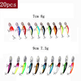 TUYA Fishing Set Wobblers Fishing Lure Set